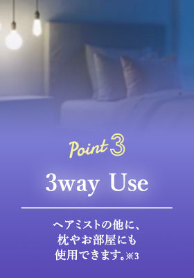 POINT3 - 3ways Use